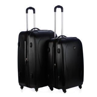 Heys xCase 2 piece Metallic Hardside Spinner Luggage Set