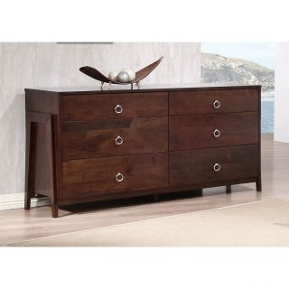 Kota Tobacoo Brown Six drawer Dresser Today $379.99 3.0 (2 reviews