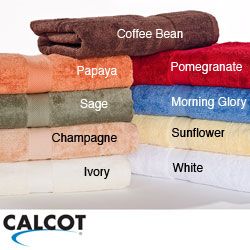 Calcot Supima Cotton 3 piece Bath Towel Set