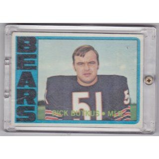 1972 Topps Dic kButkus Chicago Bears #170 Sportscard 