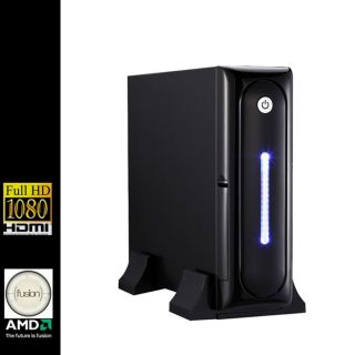 Mini PC Multimedia   Processeur AMD Dual Core E 350 2x1,6Ghz   4Go RAM