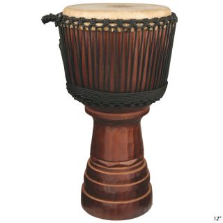 Classical Hand Carved Professional Level Djembe Drum (Indonesia) Today
