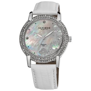 XXIV Womens Flower Diamond Accent Watch Today $112.99