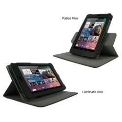 rooCASE Dual View Leather Case Cover for Google Nexus 7 Tablet