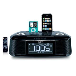 iLuv iMM173 Alarm Clock and Dual Dock for iPod and iPhone