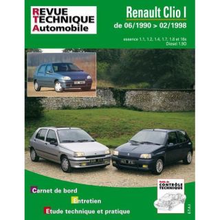 Rta 115.1 Renault clio essence et diesel   Achat / Vente livre