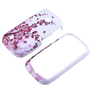 Snap on Spring Flowers Case for LG VN270 Cosmos Touch