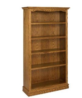 72 Solid Oak Americana Bookcase IFA182 Furniture & Decor
