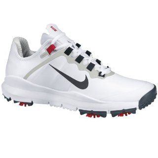 Nike TW 13 Golf Shoes   White/Anthracite   Varsity Red