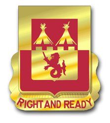 US Army 183rd Field Artillery Division Unit Crest Patch Decal Sticker