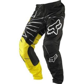 Fox Racing 180 Rockstar Pant Black/Yellow W28 Sports