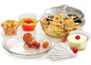 Pyrex 17 Piece Glass Bakeware Set