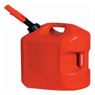 Midwest Can Company 6600 6GAL RED Plas Gas Can