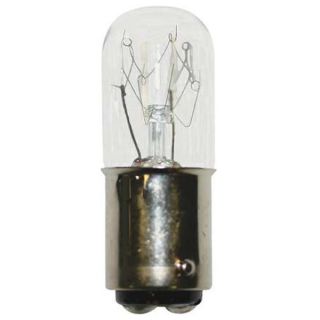 Lumapro 4VCX2 Miniature Lamp, C245 1, T6, 230V