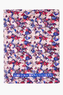 Marc By Marc Jacobs Floral Silk Mokume Scarf for women
