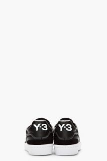 Y 3 Black And White Mesh X Sneakers for men