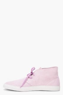 Woman By Common Projects Lavender Suede Chukkas for women