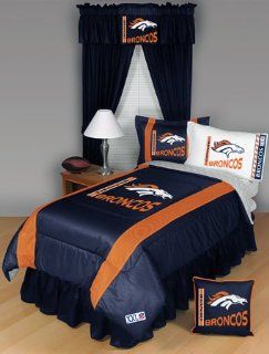 Denver Broncos Bedding Set   8 pc. QUEEN Comforter Bed Set