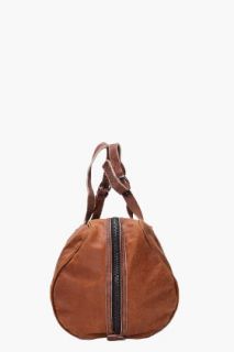 Common Projects Washed Tan Duffle Bag for men