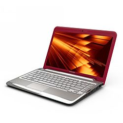 Toshiba Satellite T235D S1340 13.3 inch Red Laptop