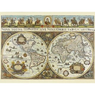 Puzzle 3000 pièces   Carte du monde, 1665   Achat / Vente PUZZLE