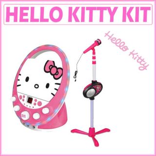 Sakar Hello Kitty Disco Party CDG Karaoke/ Microphone Stand
