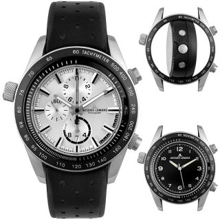 Jacques Lemans Mens Sports Dual Time Chrono Watch
