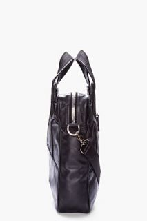 Alejandro Ingelmo Black Leather Avenue Tote for men