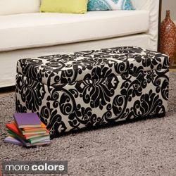 Bolbolac Floral Print Storage Ottoman with Button Today $87.99   $91