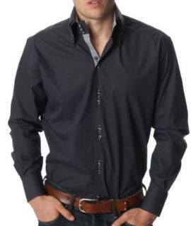 Bacco Buetti High Double Collar Italian Style Shirt 1138
