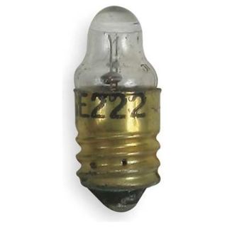 GE Lighting 222 Flashlight Repl. Lamp, 222, TL3, 2.25V