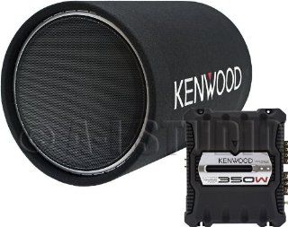 Kenwood P W12Tb 350 Watt Amplifier/Subwoofer Package Car