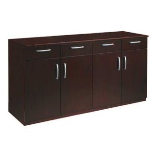 Mayline VBCZMAH Storage Cabinet, Buffet, Mahogany Be the first to