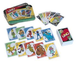 Sesame Street Uno Special Edition Card Game Toys & Games