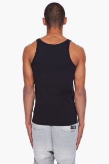 Diesel Black Umtk Johnny Tank Top for men