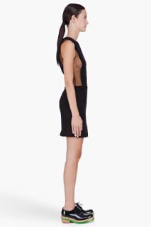 Simone Rocha Black Mohair Dress for women