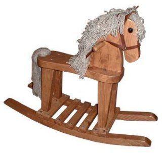 Zeke Wooden Rocking Horse Toys & Games