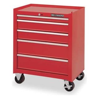Westward 1RC67 Roller Cabinet, 5 Dr, 26 1/2x18x32