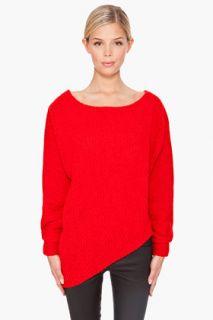 Thakoon Asymmetrical Knit Sweater for women