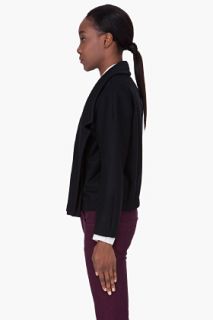 See by Chloé Black Double Collar Jacket for women