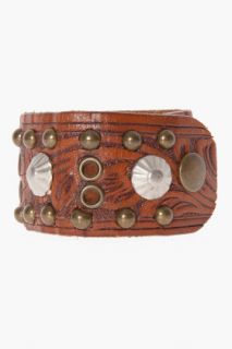 What Goes Around Comes Around Studded Conch Cuff for men