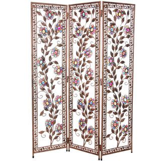 Vines of Ivory and Flowers 4.5 foot Beaded Divider (China)