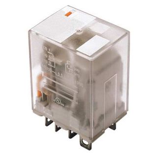 Magnecraft 782XBXC 12D Relay, Plug In, 8 Pin, DPDT, 15A, 12VDC