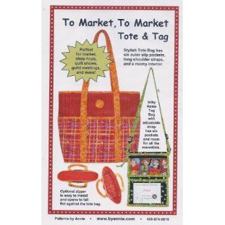 To Market, To Market Tote & Tag PATTERN by Patterns by Annie PBA 189