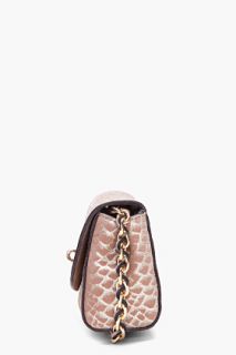 Mulberry Mini Lily Metallic Snake Suede (pinky Mink) for women