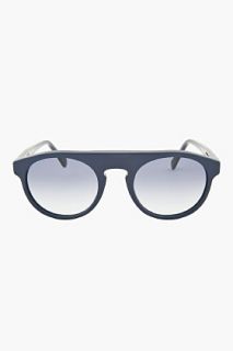 Super Deep Blue Racer Sunglasses for men
