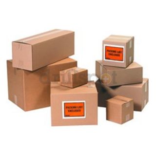 Box Partners 1184R 11 x 8 x 4 ECT 32 Kraft Corrugated Box, Pack of