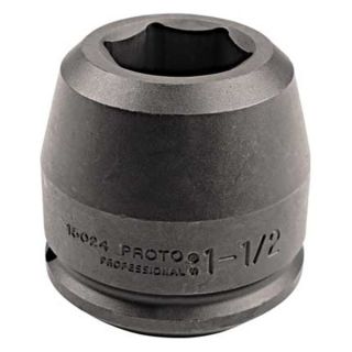 Proto J15071 Impact Socket, Std, 1 1/2 Dr, 6Pt, 4 7/16 In