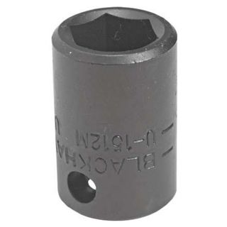 Blackhawk By Proto U 1516M 2 Impact Socket, 3/8 Dr, 6 Pts, 16mmx1 1/8 In