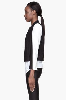 Helmut Lang Black And White Era Suiting Blazer for women
